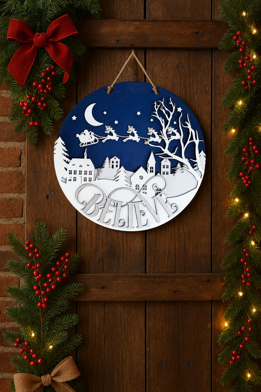 Believe Winter Nightscape