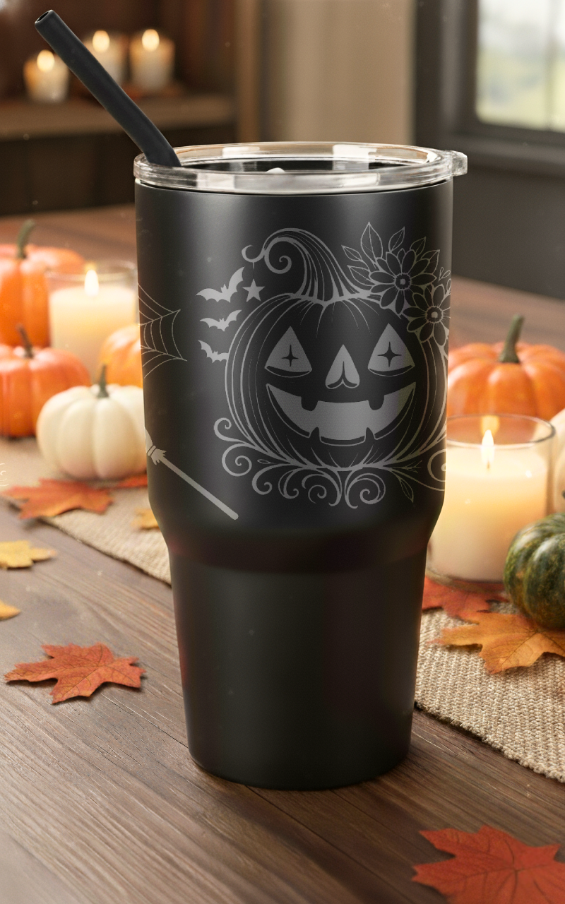 Black Halloween Tumbler - 2025 Limited Edition