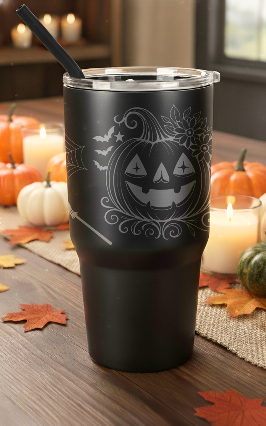 Black Halloween Tumbler - 2025 Limited Edition