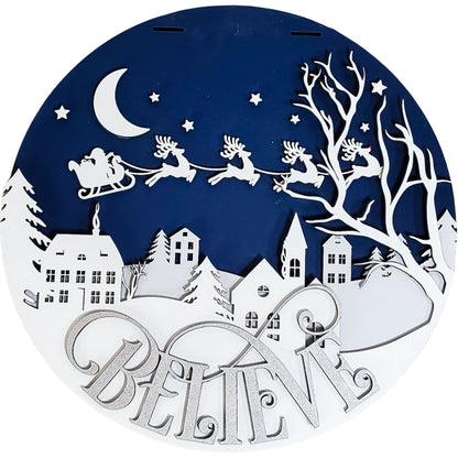 Believe Winter Nightscape